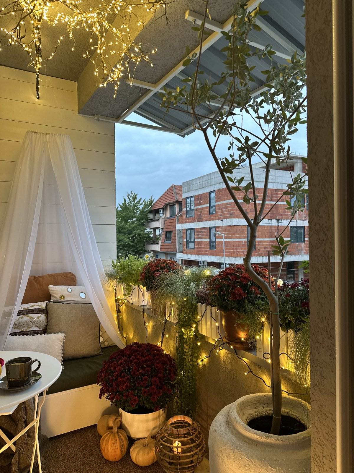 Cvetanka Belički iz Makedonije, jesenja terasa