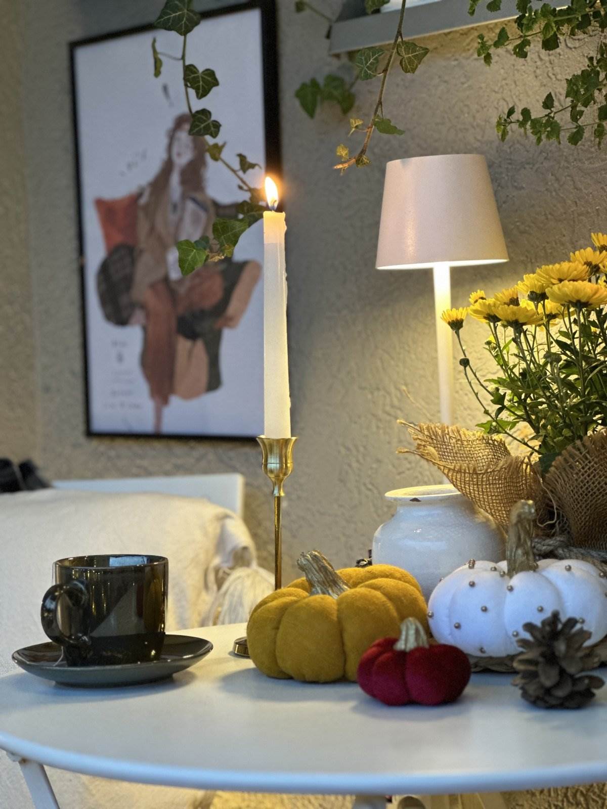 Cvetanka Belički iz Makedonije, jesenja terasa