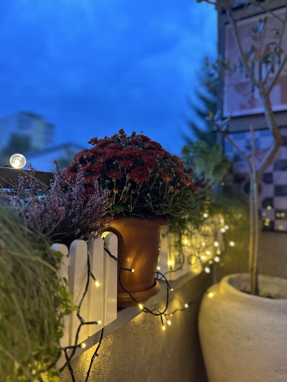 Cvetanka Belički iz Makedonije, jesenja terasa