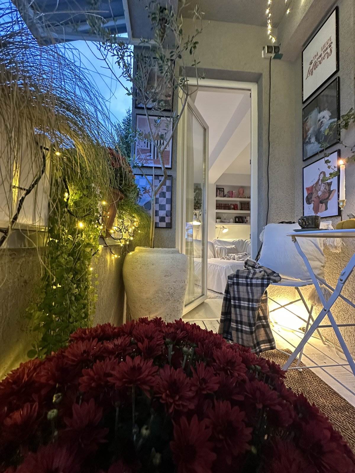 Cvetanka Belički iz Makedonije, jesenja terasa