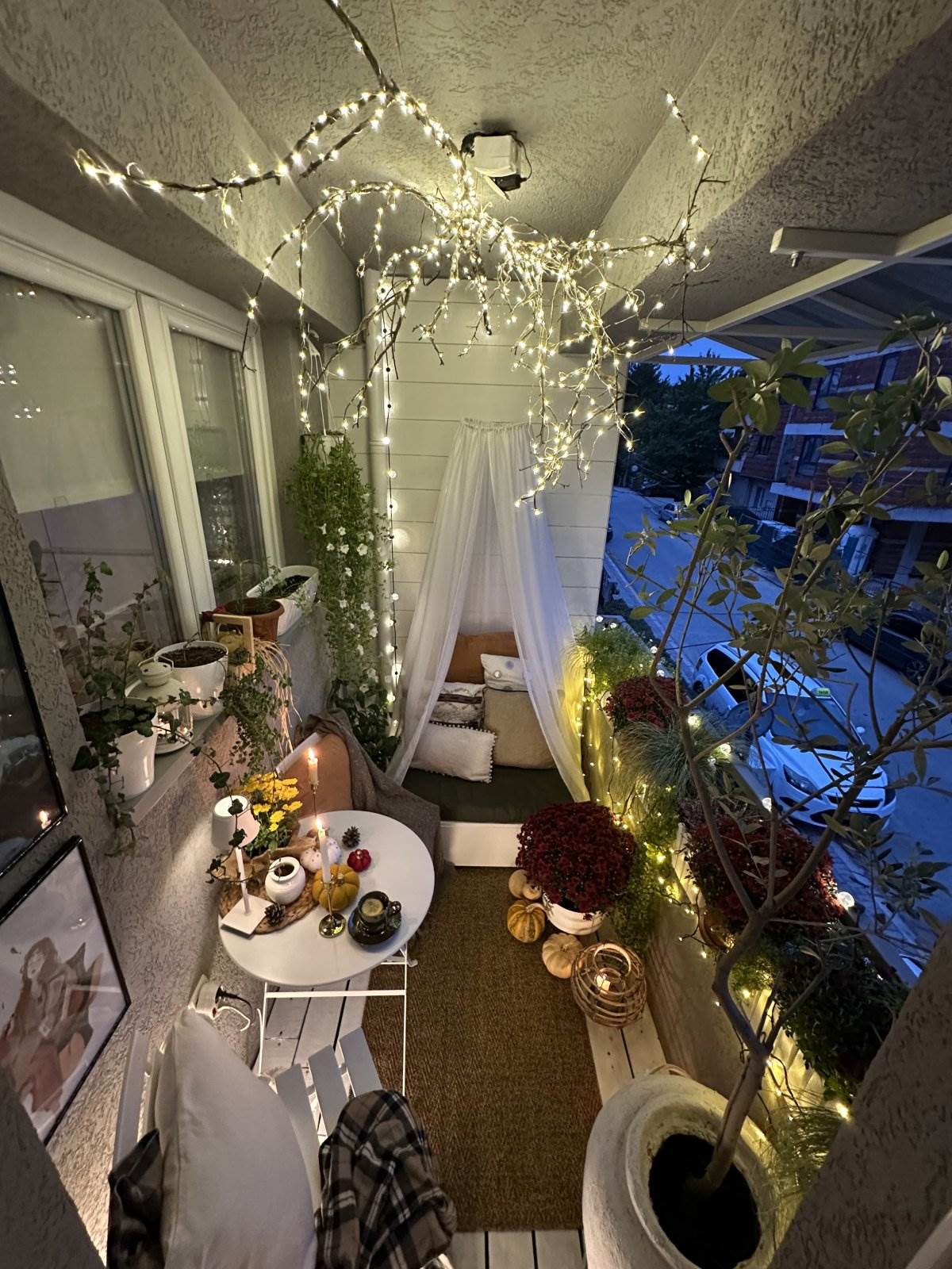 Cvetanka Belički iz Makedonije, jesenja terasa