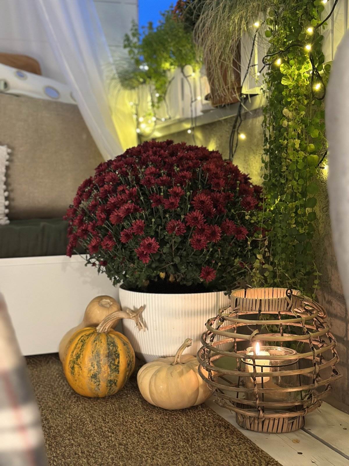 Cvetanka Belički iz Makedonije, jesenja terasa