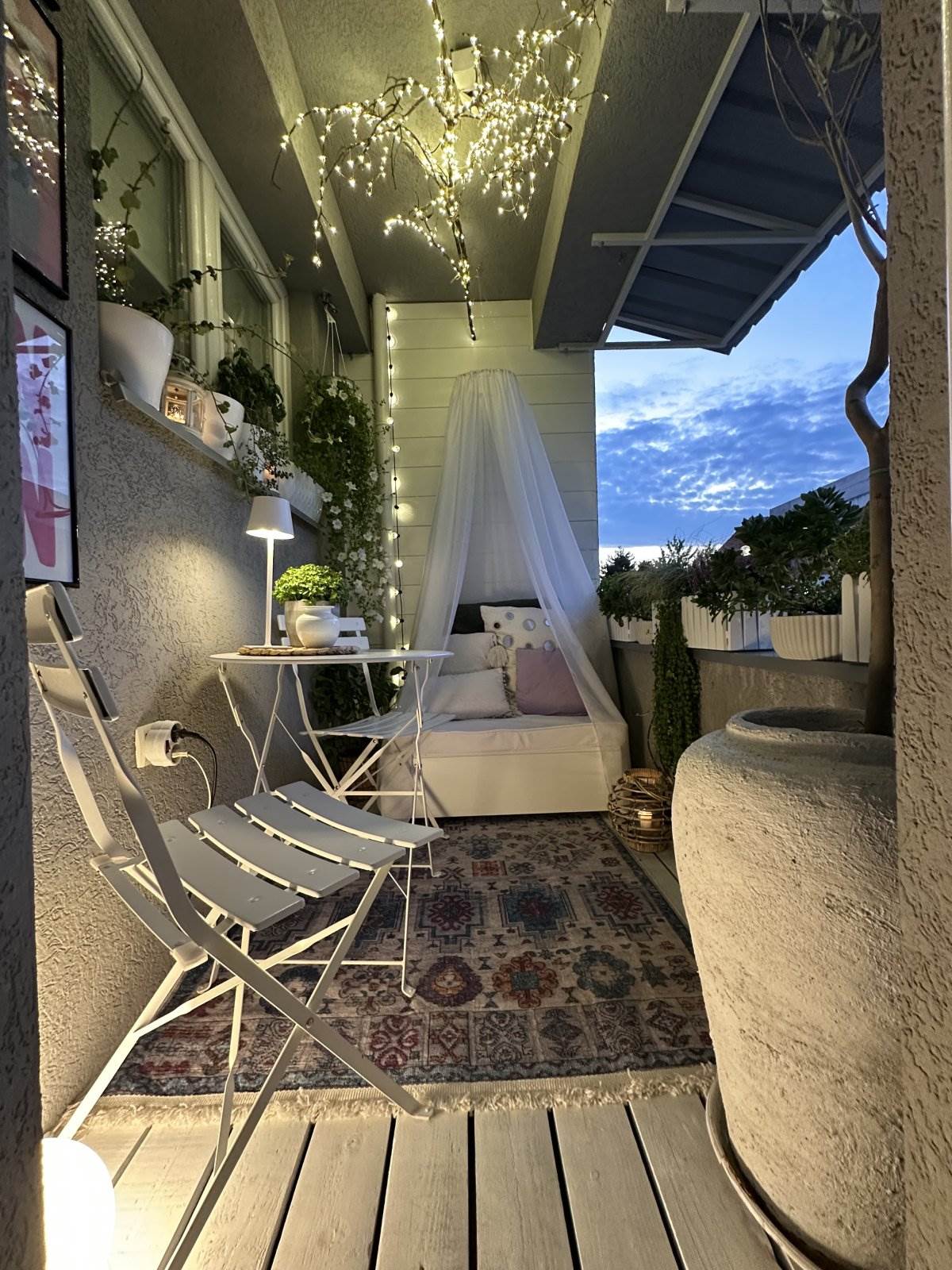 Cvetanka Belički iz Makedonije, jesenja terasa