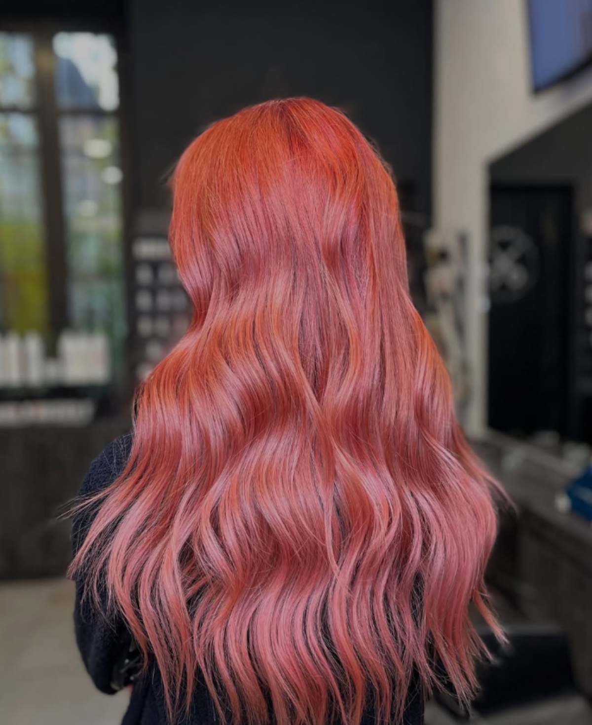 Roze bakarna boja kose