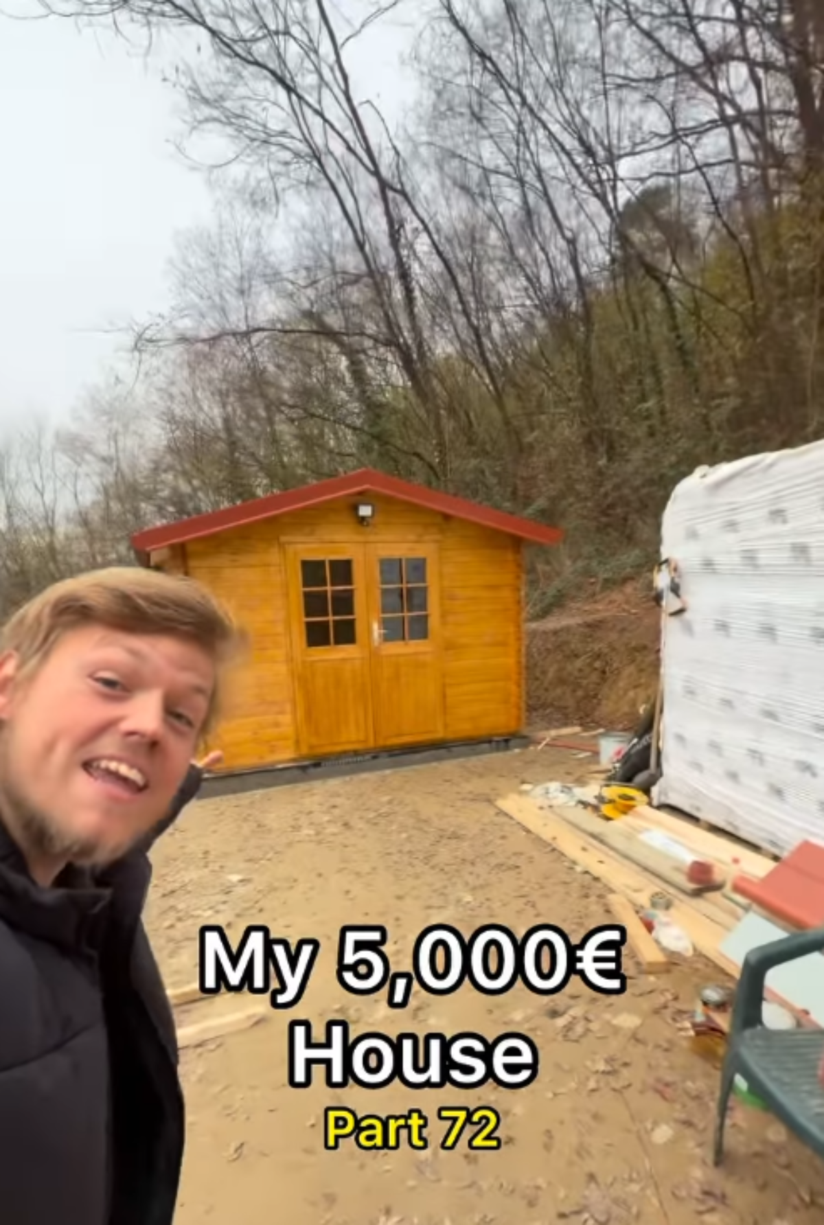 Amerikanac sređuje kuću u šumi