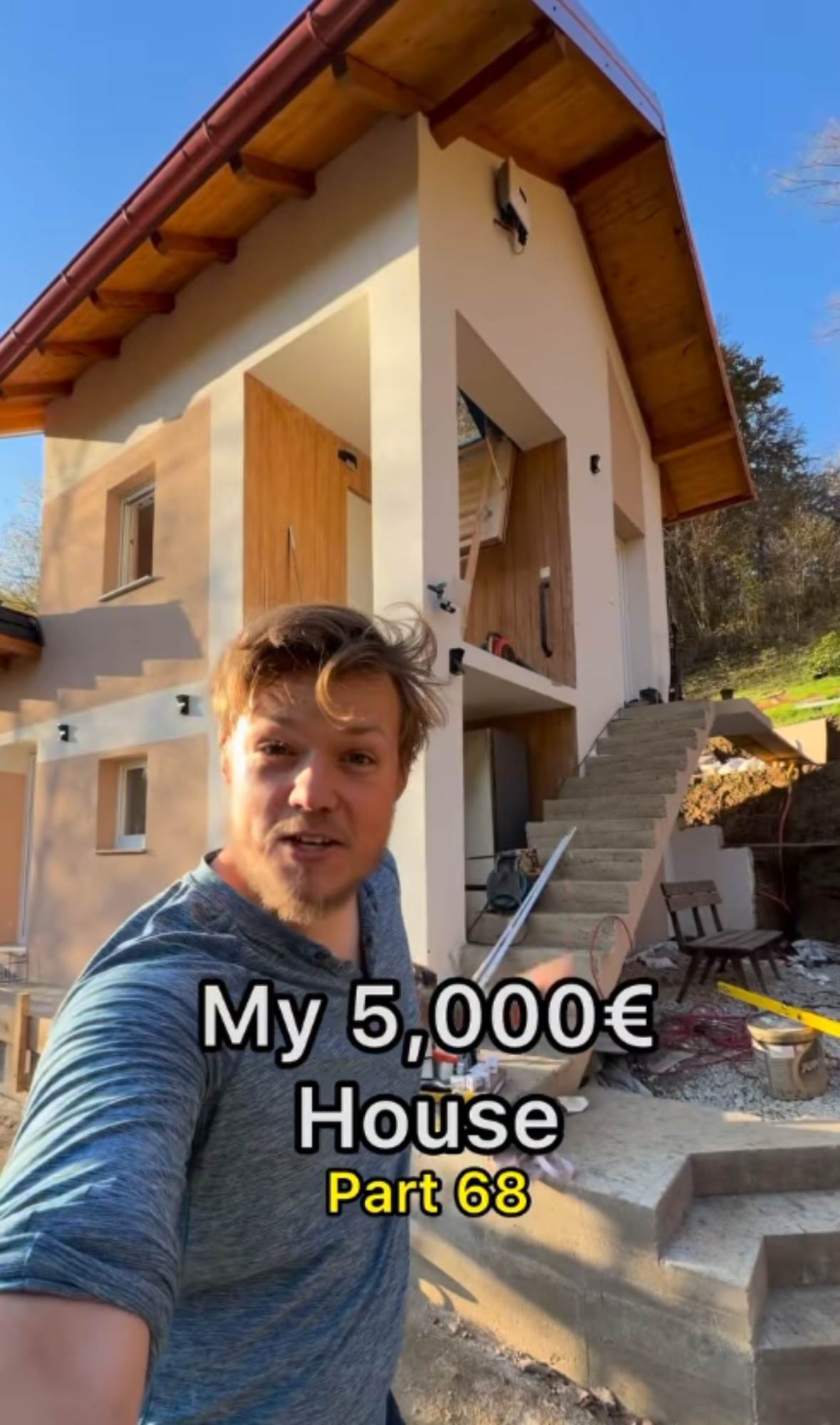 Amerikanac sređuje kuću u šumi