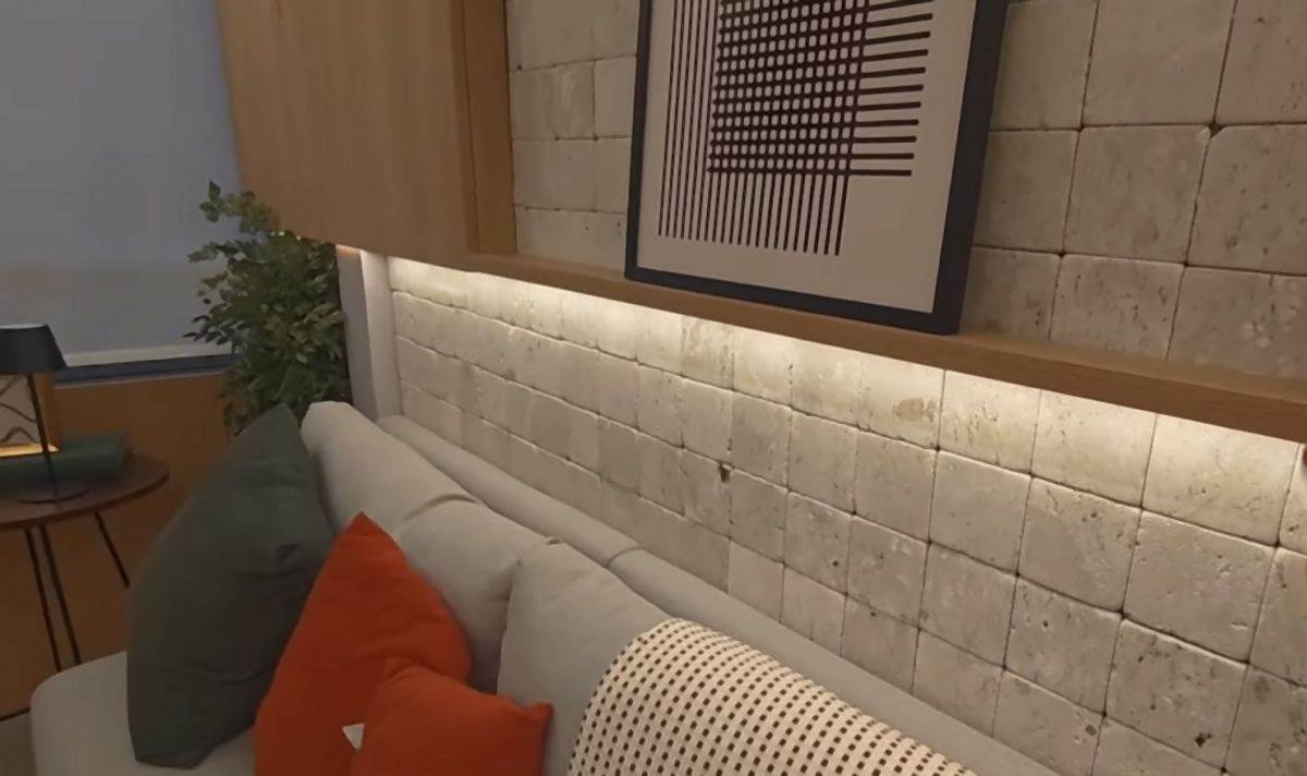 Mali stan od 38 kvadrata sa dve spavaće sobe