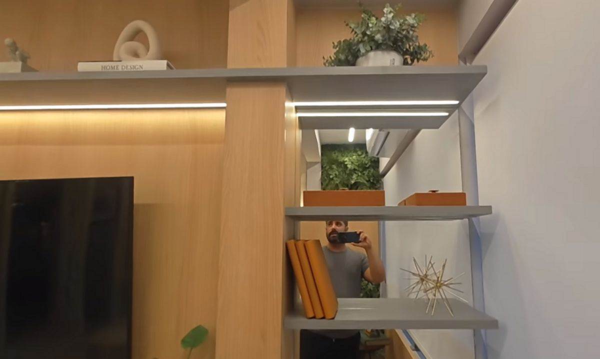 Mali stan od 38 kvadrata sa dve spavaće sobe