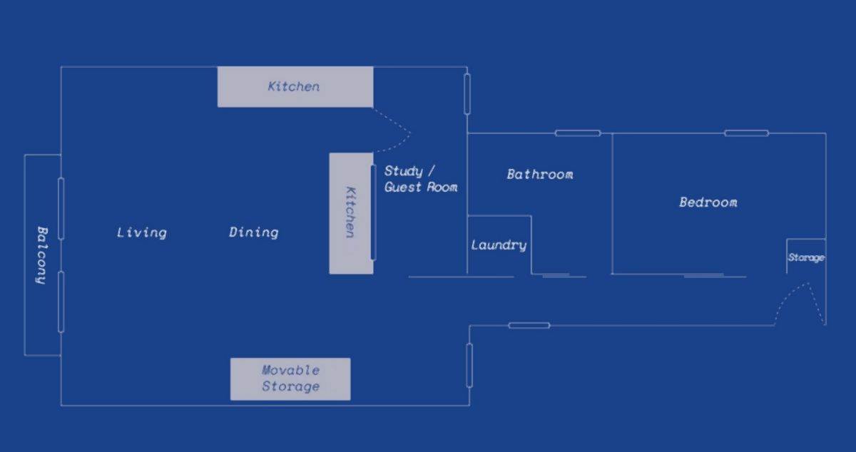Mali stan od 45 kvadrata renoviran za mladi par