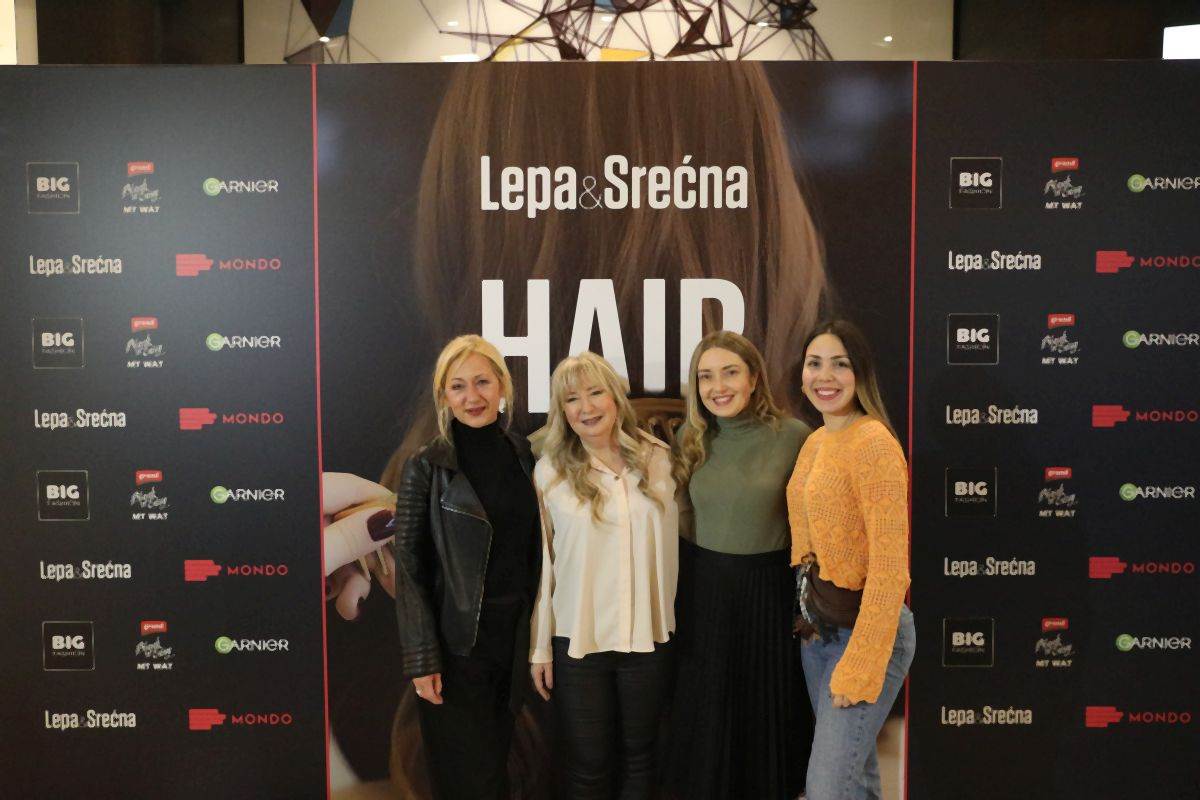 Lepa&Srećna Hair Masterclass by Vasilisa Maljm u BIG-u