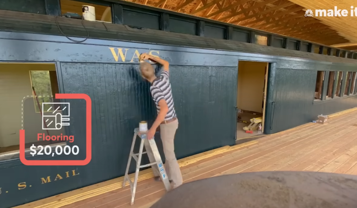 Od starog vagona napravili hotel