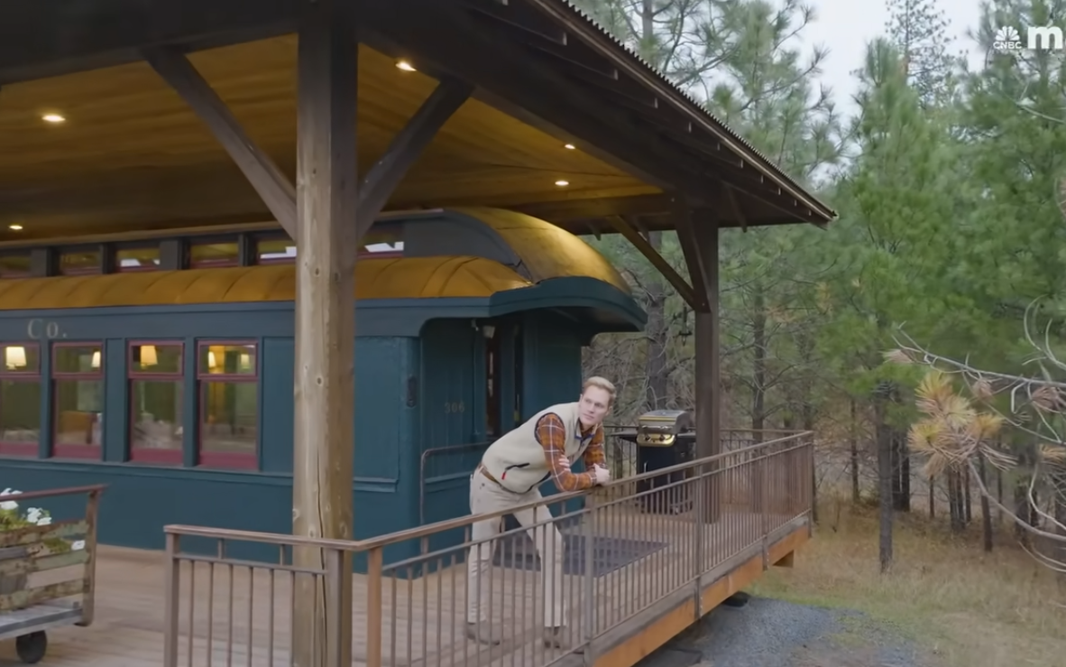 Od starog vagona napravili hotel