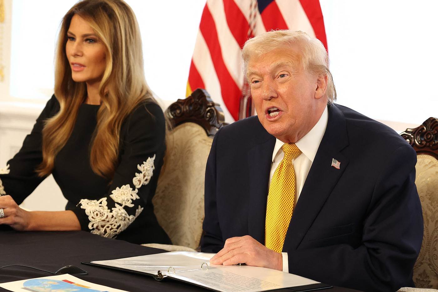 Melanija i Donald Tramp