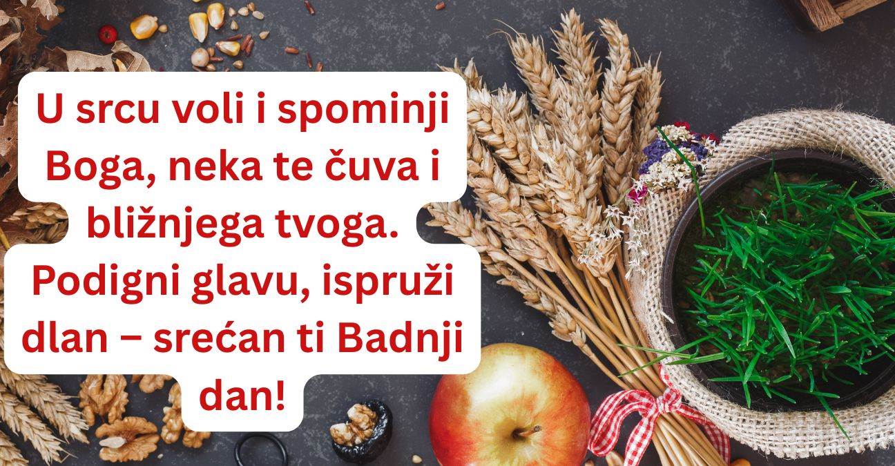 Čestitke za Badnji dan i Badnje veče