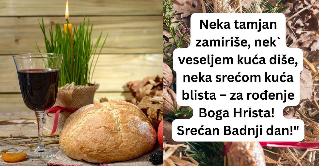 Čestitke za Badnji dan i Badnje veče