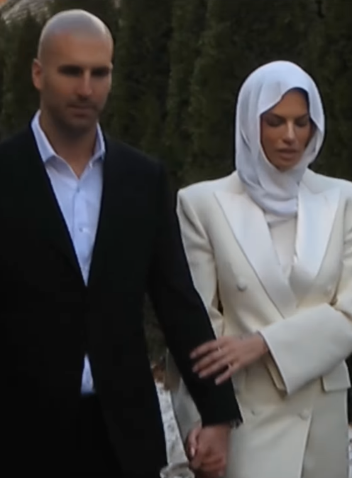 Danijela Dimitrovska na venčanju