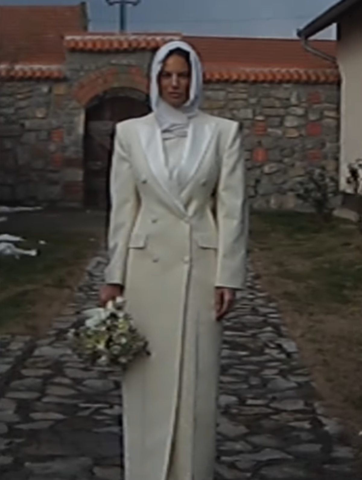 Danijela Dimitrovska na venčanju