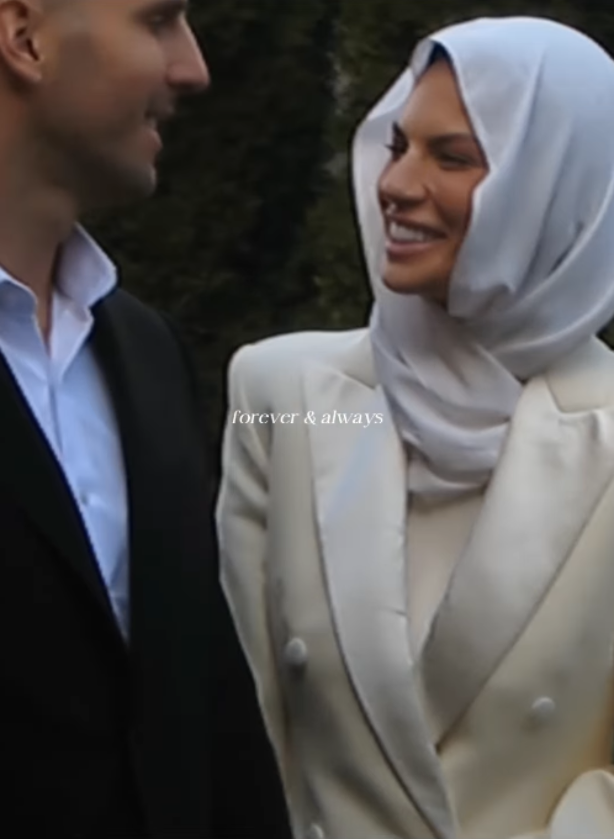 Danijela Dimitrovska na venčanju