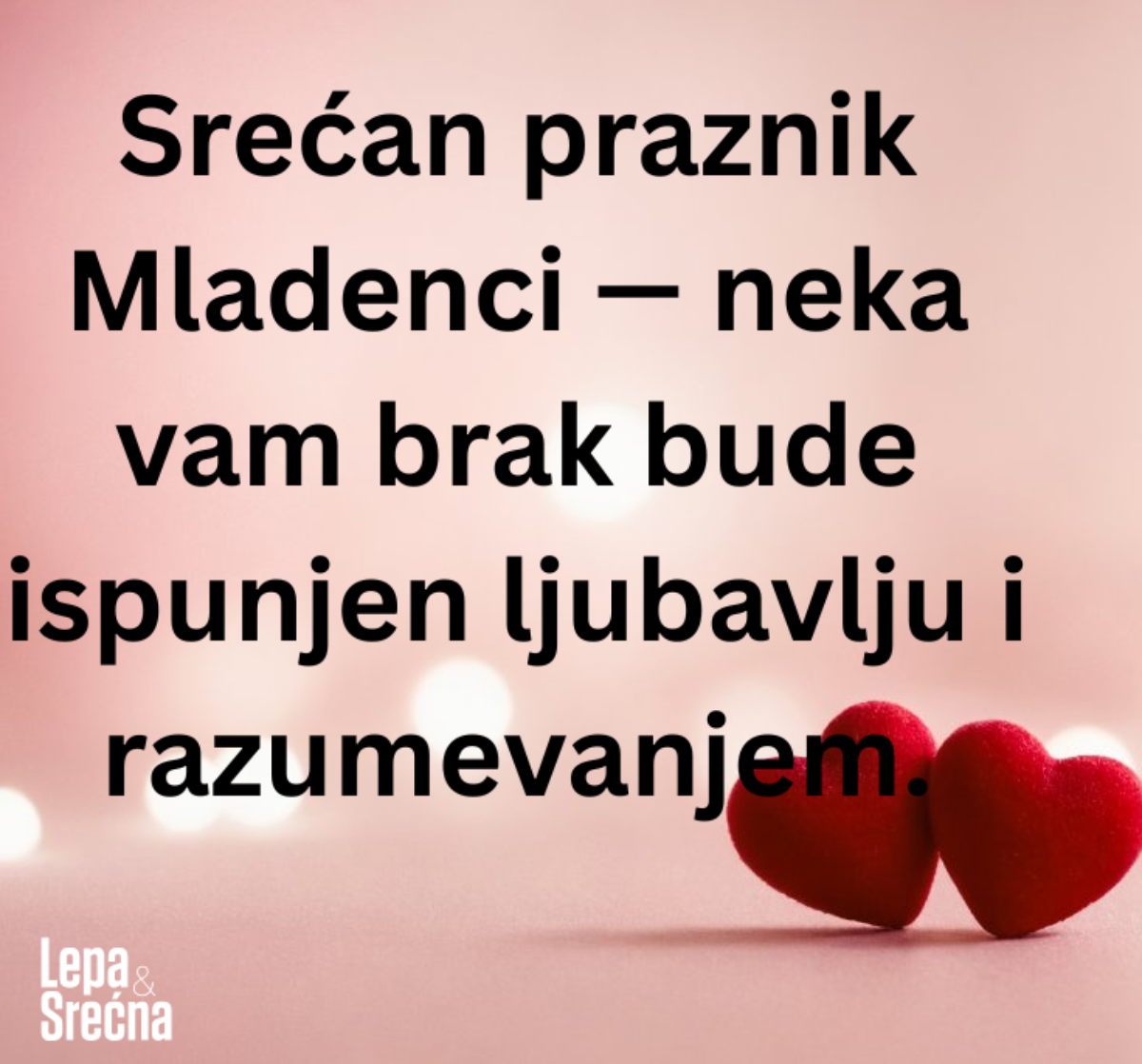 Čestitke za Mladence