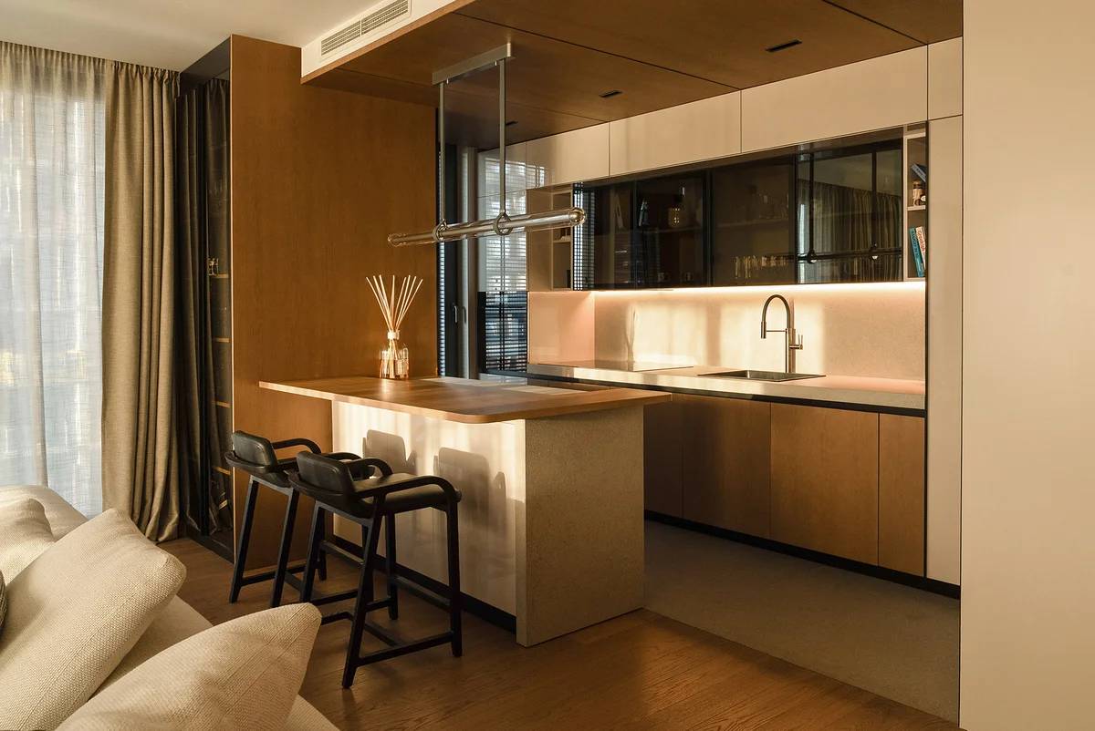 Enterijer stana u Beogradu na vodi