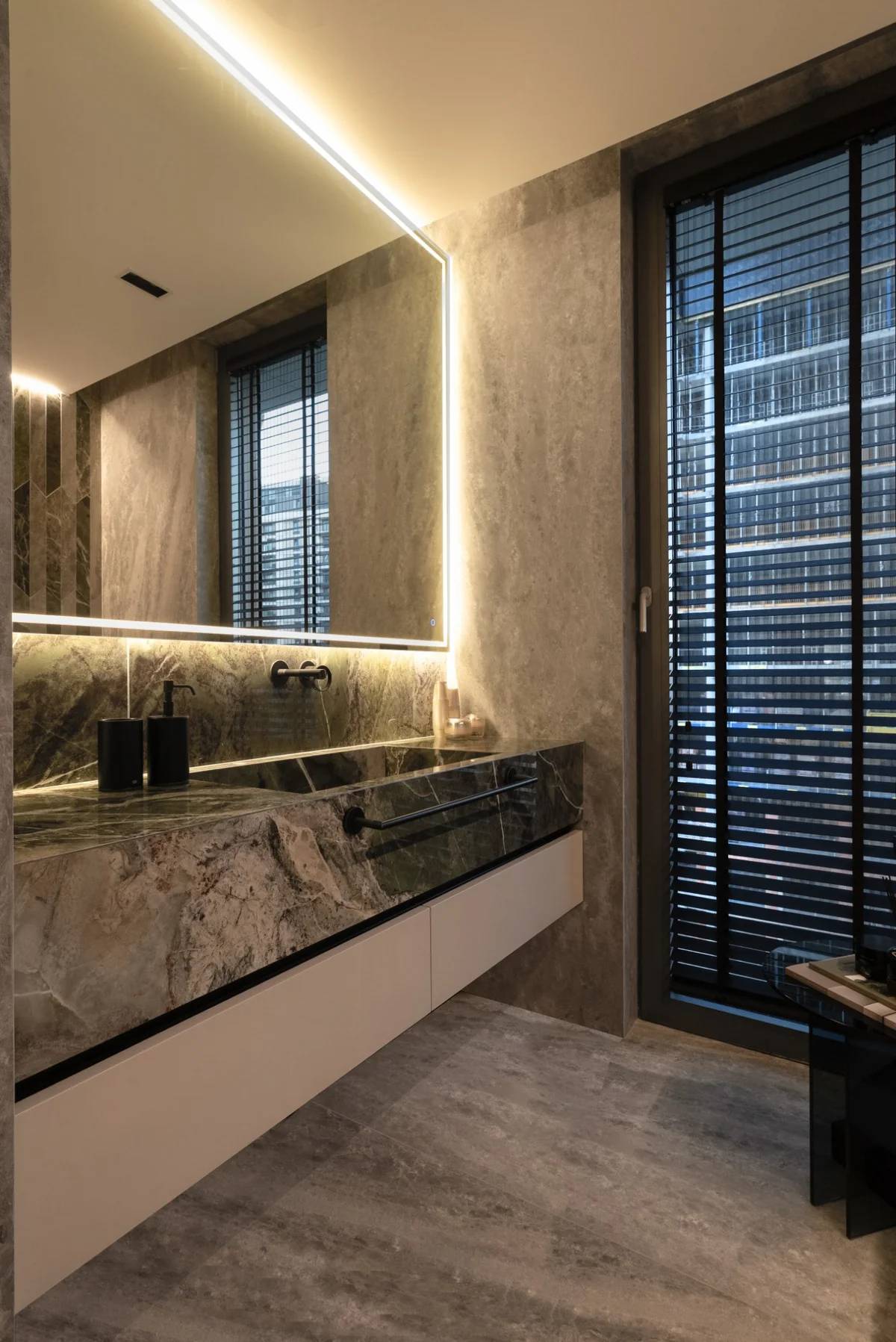 Enterijer stana u Beogradu na vodi