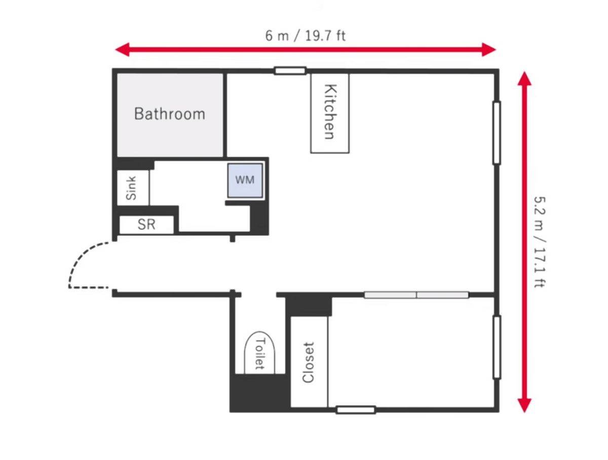 mali stan od 32 kvadrata sa spavacom sobom 25.jpg