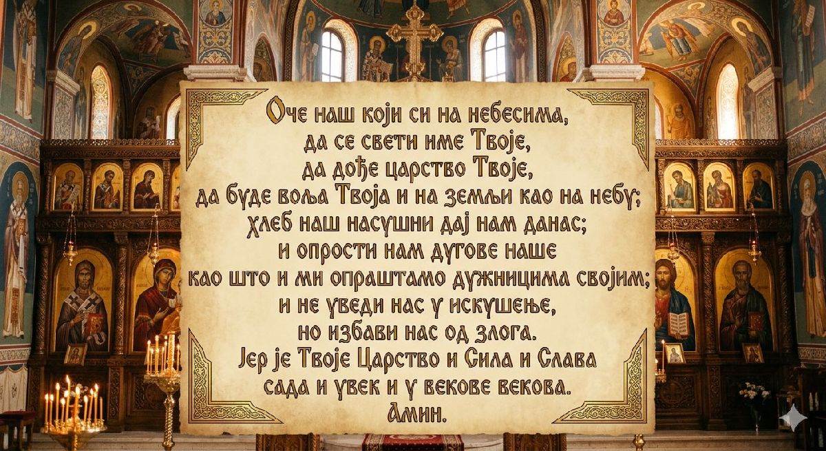 molitva Očenaš
