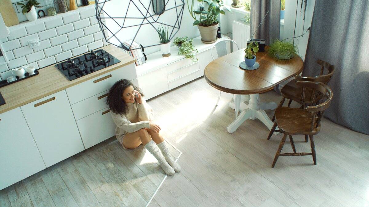 Marmoleum u kuhinji