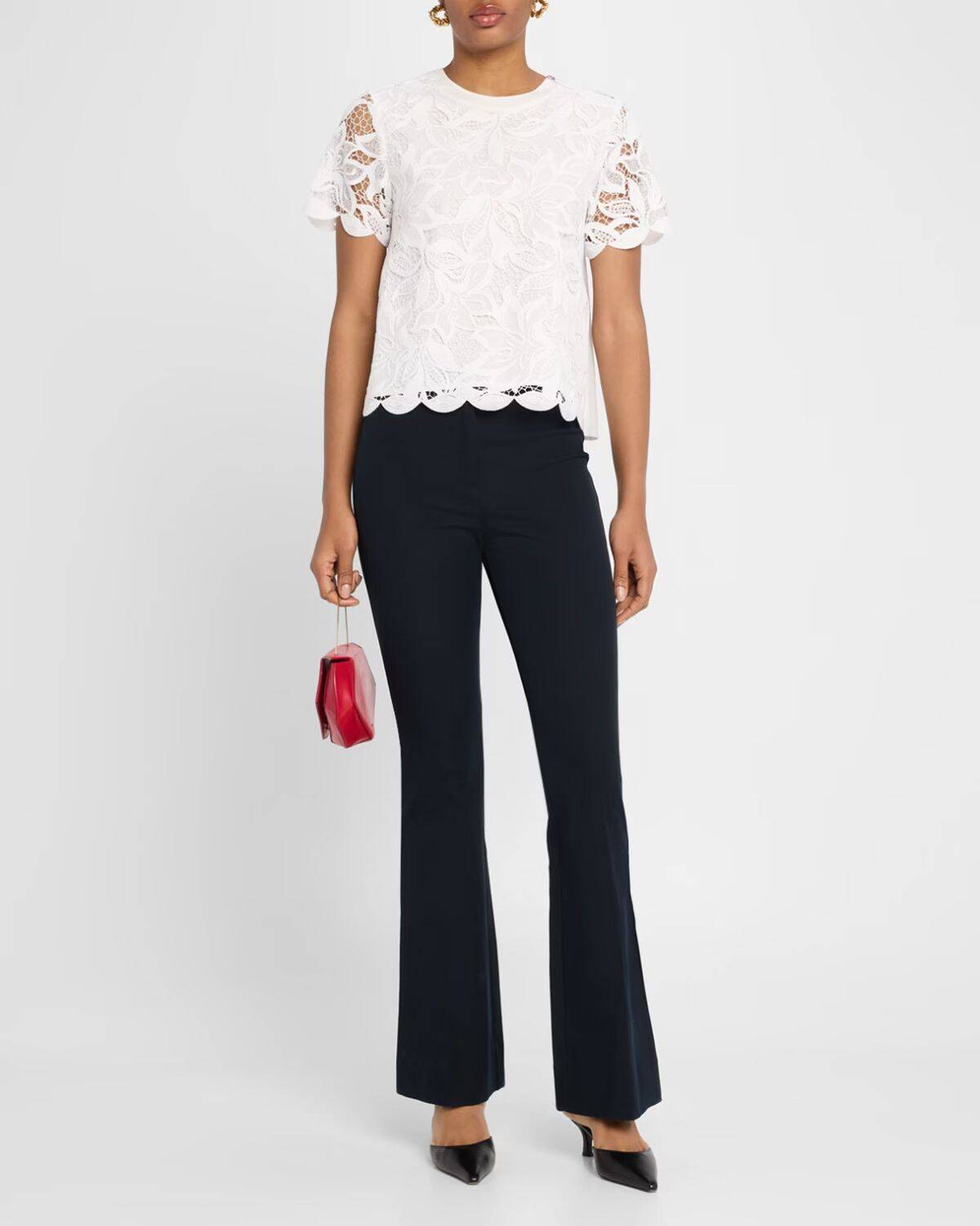 moderna bela bluza