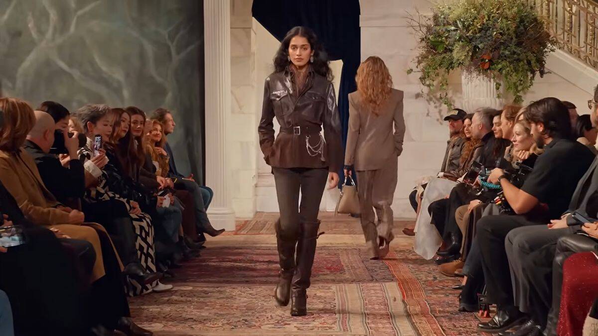 braon kaputi odela haljine moda Ralf Loren  002.jpg