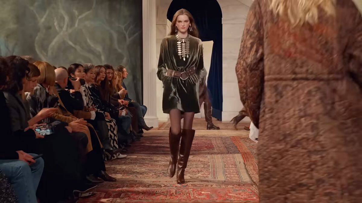 braon kaputi odela haljine moda Ralf Loren  006.jpg