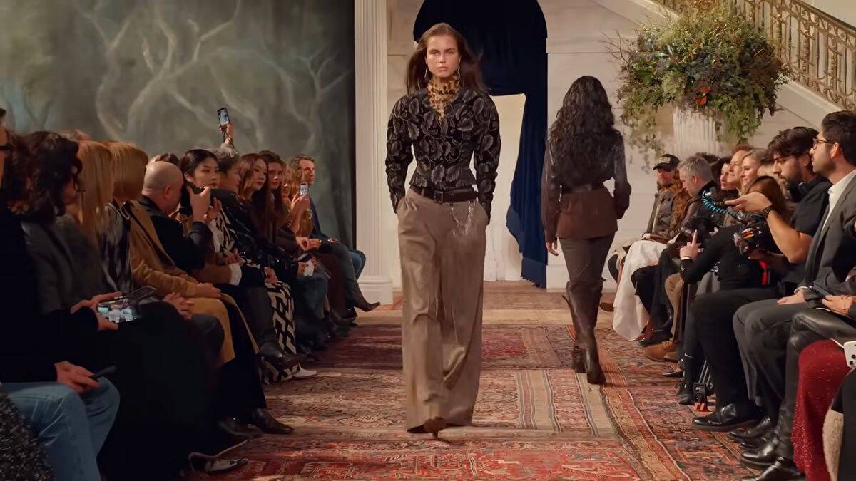 braon kaputi odela haljine moda Ralf Loren  007.jpg