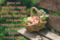 Uskršnje čestitke sa slikom