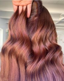 Roze bakarna boja kose