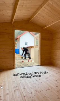 Amerikanac sređuje kuću u šumi