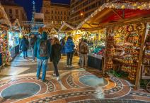 Božićni market u Budimpešti