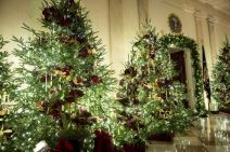 Novogodišnja dekoracija u Beloj kući