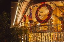 Novogodišnja dekoracija terase