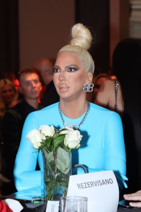 Jelena Karleuša na istom događaju sa  Anastasijom Ražnatović