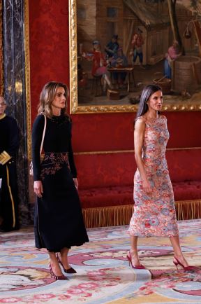 Kraljica Leticija i kraljica Ranija