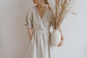 Lanena haljina