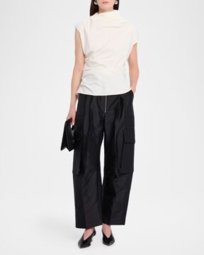 moderna bela bluza