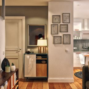 Dva sjajna dizajnerska rešenja: kako na najbolji način urediti stan od 40 kvadrata