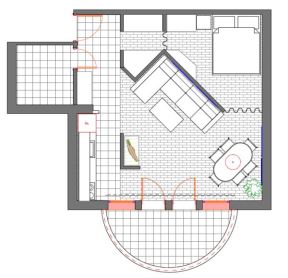 Kako organizovati prostor za dnevni boravak, spavanje i ručavanje u stanu od 30 kvadrata