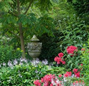 Zanimljiva dvorišta: vrt okružen četinarima i zaštićen od pogleda