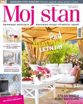 Julski broj magazina "Moj stan" za vašu inspiraciju: ideje za kupatila i letnje boje za enterijer