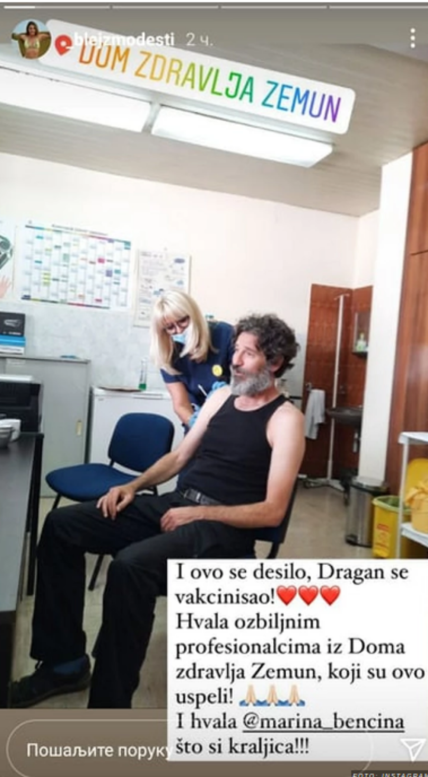 Vakcinisao se glumac Dragan Gagi Jovanović