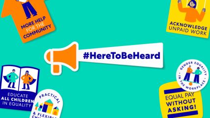 Kampanja #HereToBeHeard