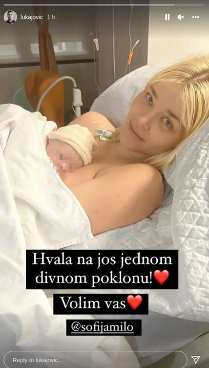 Porodila se Sofija Milošević