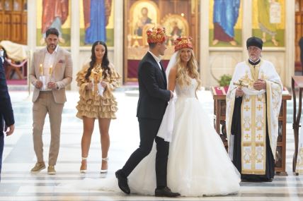 Saška Veselinov i Đorđe Đoković - venčanje